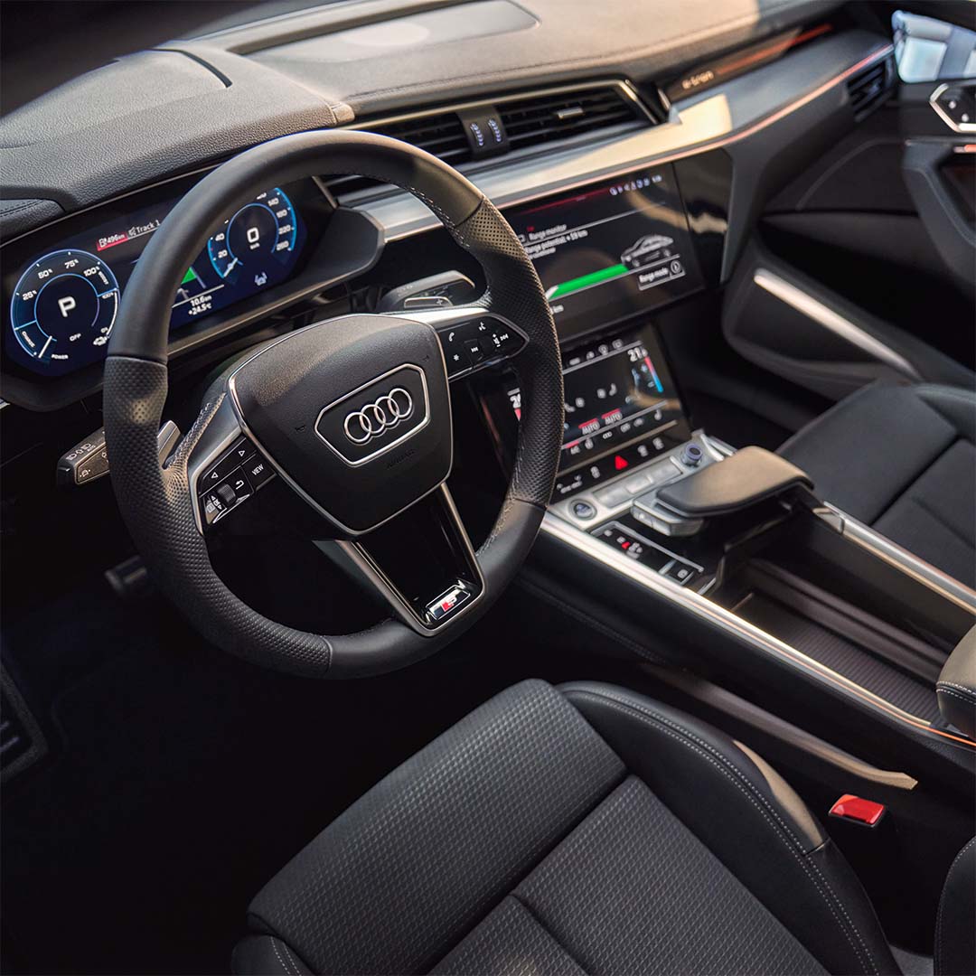 Interiøret på Audi Q8 e-tron