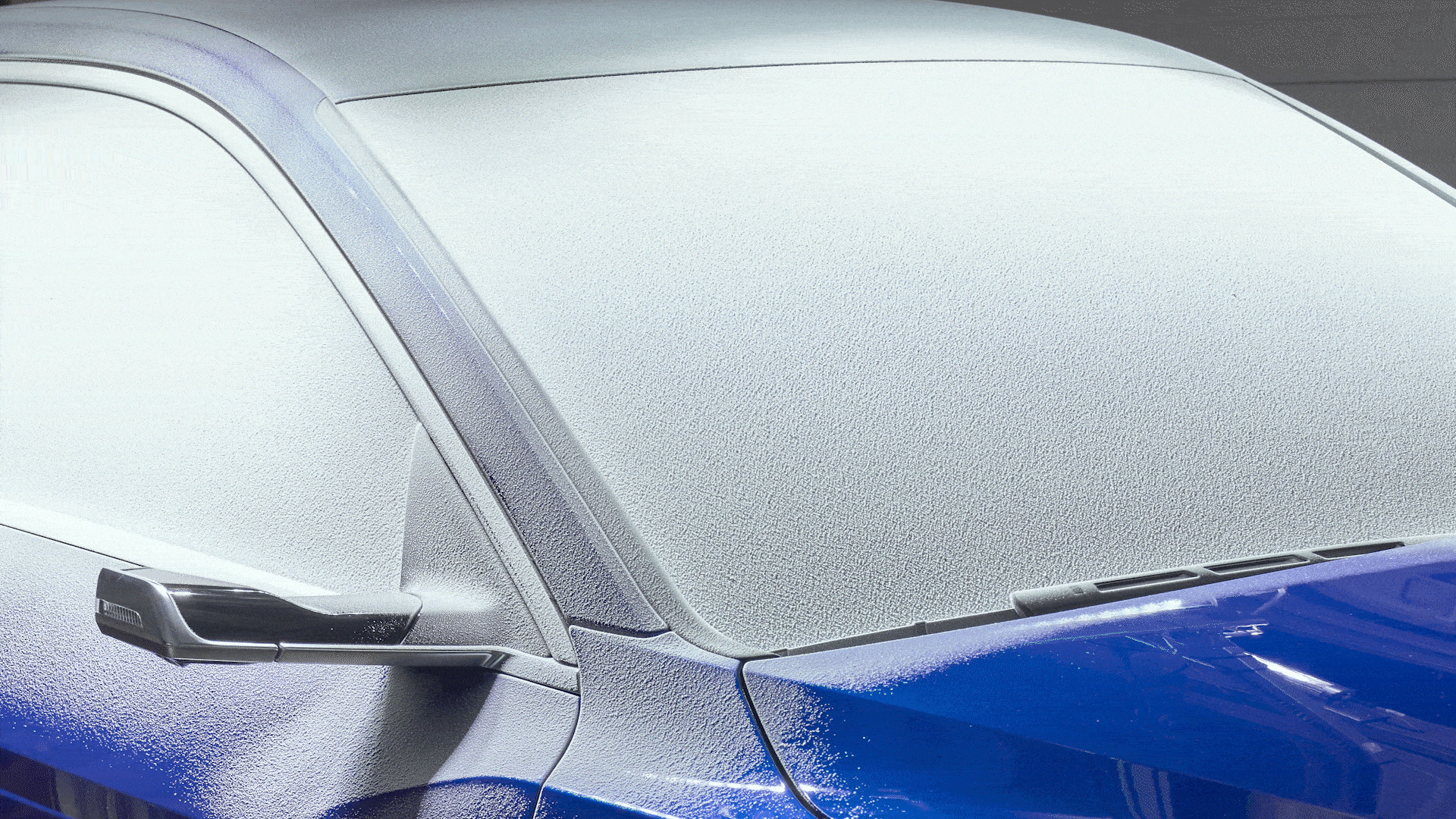 Is forsvinner fra frontruten på Audi SQ8 Sportback.