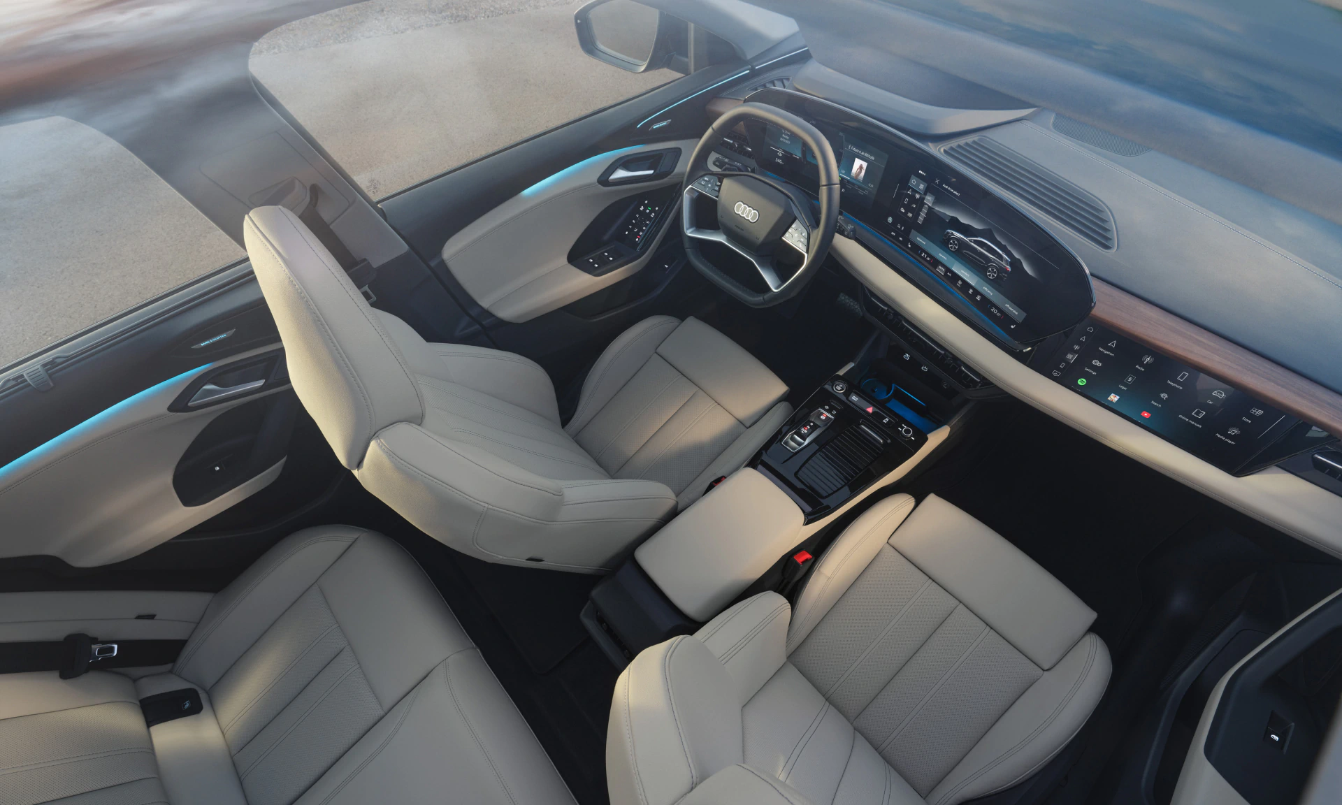 Interiør Audi Q6 e-tron
