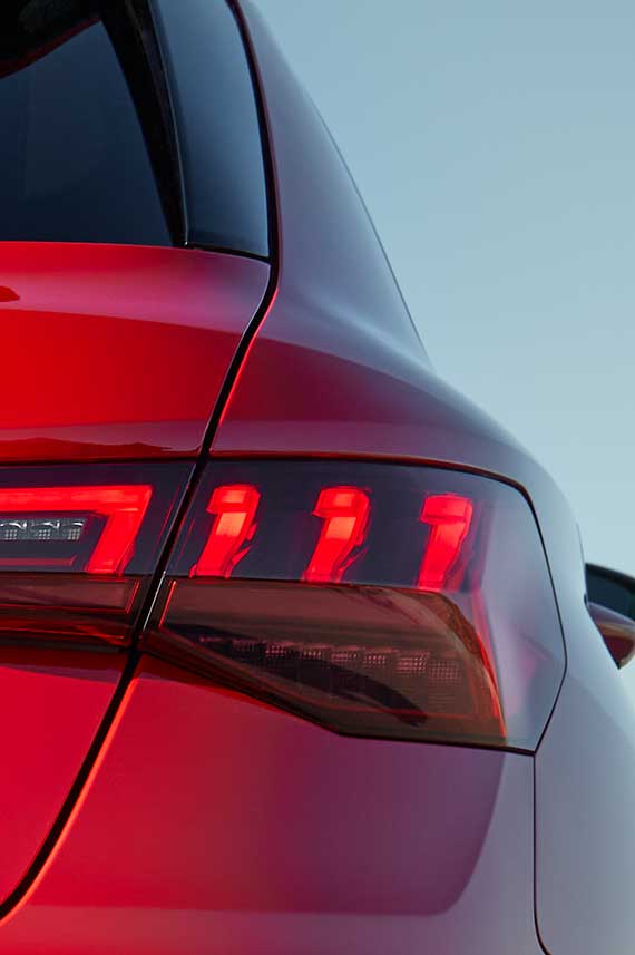 Audi RS 3 Sportback sett bakfra